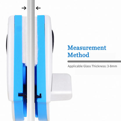 Magnetic glass cleaner