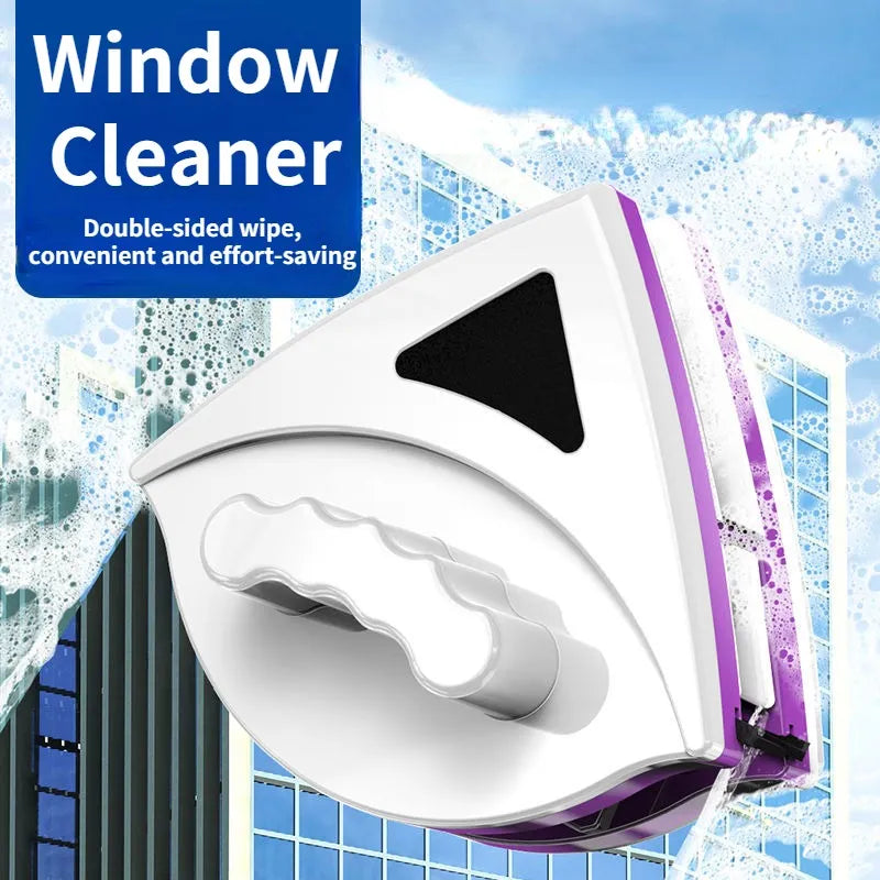 Magnetic glass cleaner