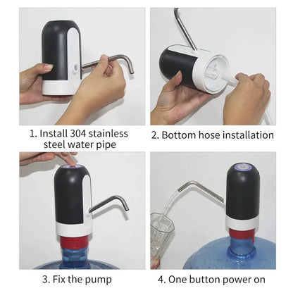 Water dispenser pump